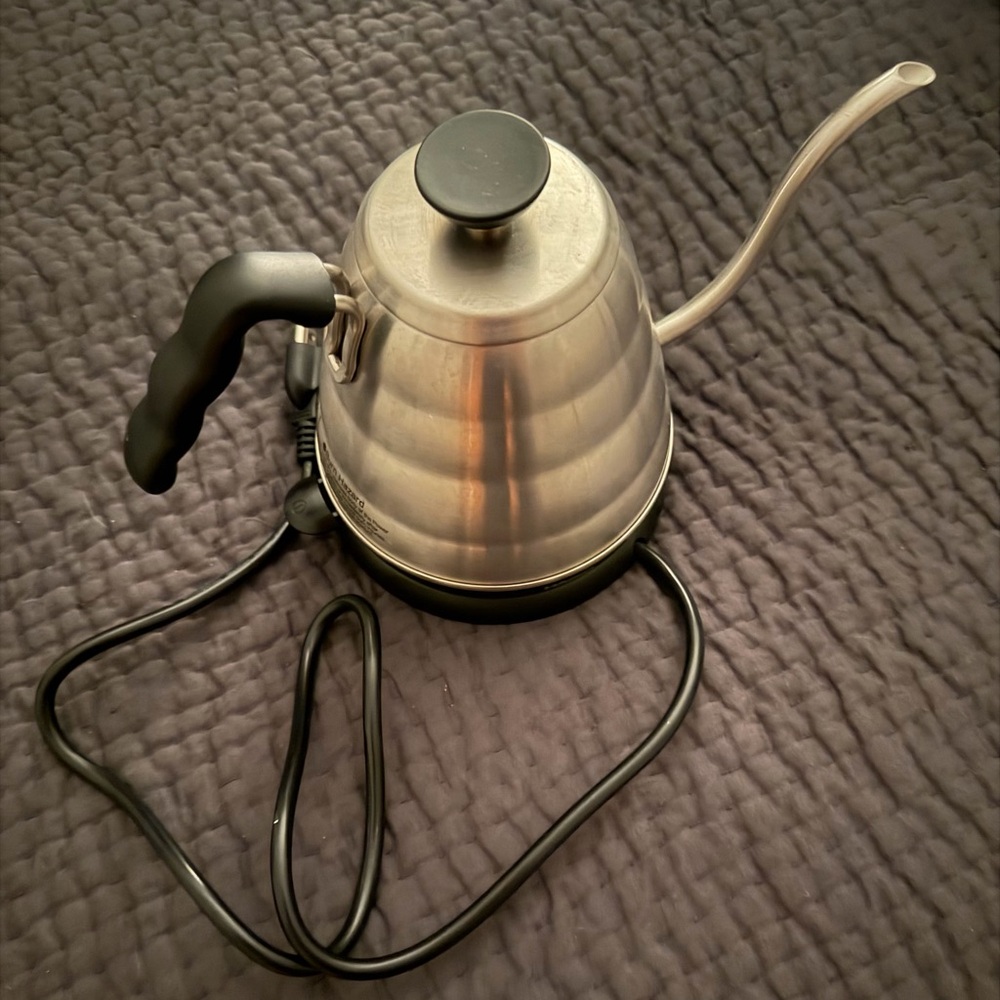 Hario Buono V60 Stainless Steel Electric Gooseneck Kettle